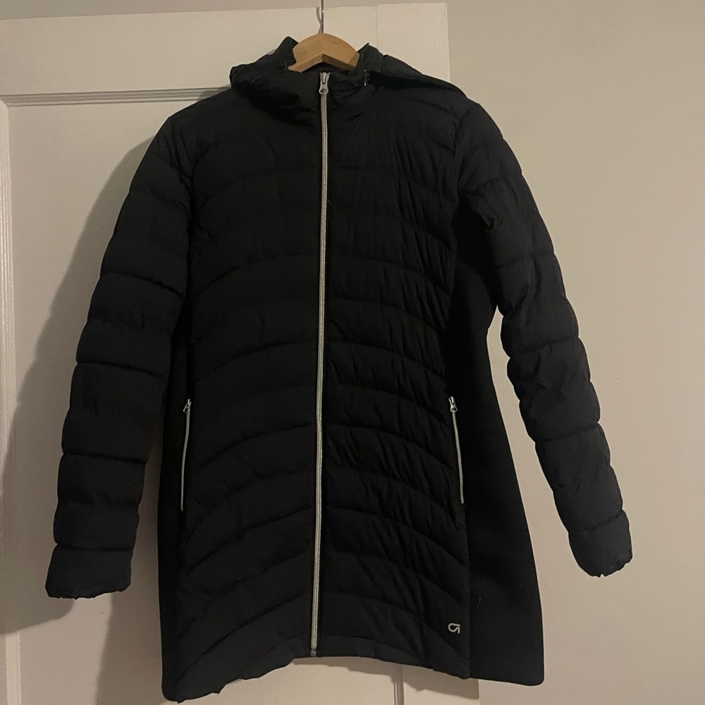 Outdoor Research Women's Black Hooded Puffer Jacket